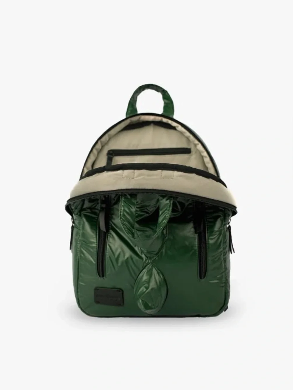 7 am Enfant black Dino Puffer Backpack NWT
